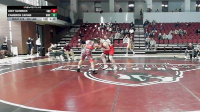 285 lbs Consi Of 8 #1 - Joey Schneck, Maryland vs Cameron Cavins, Noke Wrestling RTC