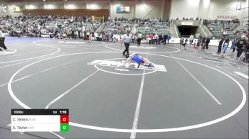 106 lbs Round Of 16 - Chance Tetens, Roseburg May Club vs Alistair Taylor, Spring Hills WC