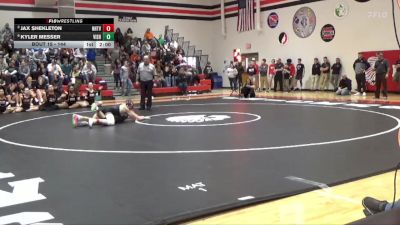 144 lbs Quarterfinal - Jax Shekleton, NH/TV vs Kyler Messer, Vinton-Shellsburg