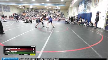 195 lbs Quarterfinal - Talha Bektas, Calvary Chapel-SA vs Jessiah Morales, Los Osos