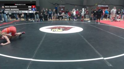 100 lbs Champ. Rd Of 16 - Reza Khademi, DCWA vs Angel Madrigal, Pirate WC