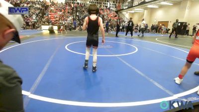 52 lbs Quarterfinal - Justin Parker, Beggs Youth Wrestling Program vs Adam Brummett, Sperry Wrestling Club