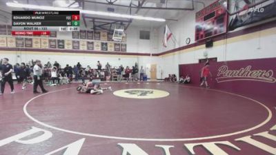 133 lbs Cons. Round 2 - Eduardo Munoz, Fresno City College vs Davon Walker, Mission College