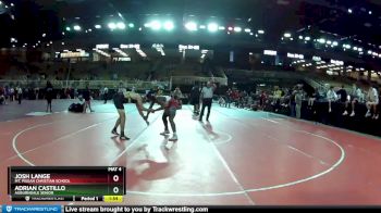 170 lbs Champ. Round 2 - Adrian Castillo, Auburndale Senior vs Josh Lange, Mt. Pisgah Christian School