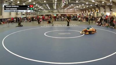 132 lbs Cons. Semi - Jace Jackson, Grapevine Wrestling Club vs Asher Johnson, 3F Wrestling