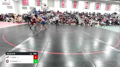 285 lbs Round Of 16 - Isaac Coker, John Stark vs Khamis Elsaid, Portsmouth