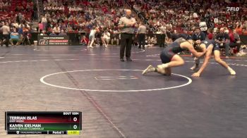 1A-175 lbs Champ. Round 1 - Terrian Islas, East Union vs Kaiven Kielman, North Butler-Clarksville