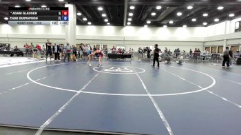 120 lbs Cons. Round 5 - Adam Glauser, IL vs Case Gustafson, FL
