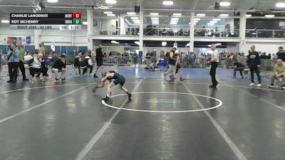 63 lbs Round Of 16 - Charlie Langenus, Newtown vs Roy Mchenry, Doughboys WC