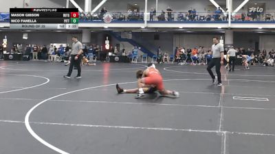 141 lbs Round Of 32 - Mason Gibson, Rutgers vs Nico Fanella, Pitt - UnAttached