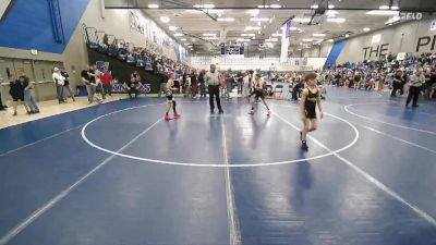 70 lbs Quarterfinal - Dominic Collins, Sanderson Wrestling Academy vs Riggin Harwood, Champions Wrestling Club