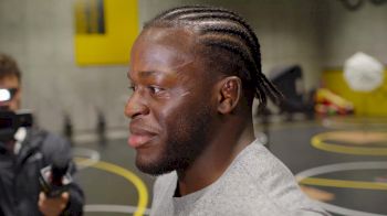 2025 Iowa Wrestling Media Day: Mo Endene