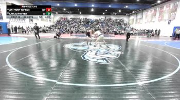 132 Boys Champ. Round 1 - Lance Nguyen, Del Norte vs Anthony Kipfer, Rancho Buena Vista