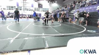 55-58 lbs Rr Rnd 2 - Adrian Foley, Warhorse Wrestling Club vs Saij Regier, Buck Pride Wrestling