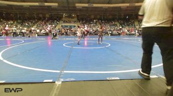 60 lbs Round Of 16 - Summer Jones, Cowboy Wrestling Club vs Tatum Rubinstein, King Select