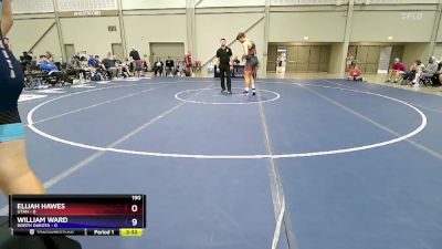 215 lbs Round 2 (8 Team) - Isaac McGee, Utah vs Carter Engebretson, North Dakota