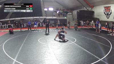 138 lbs 3rd Place Match - Carson Cobb, Alaska vs Limoni Matakaiongo, Utah