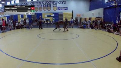 150 lbs Champ. Round 3 - Adaias Ortiz, Lake Highland Prep vs Fran Carrion, Titusville Wrestling Club