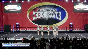 New York Icons - Rising Stars [2026 L1 Mini - A Day 1] 2026 Cheer Power Grand Nationals