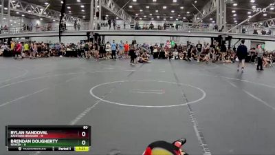 80 lbs Round 3 (8 Team) - Rylan Sandoval, Backyard Brawler vs Brendan Dougherty, Kraken