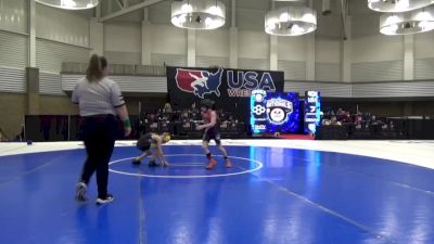 12U Boys - 70 lbs Champ. Round 1 - Tate Russell, ReZults Wrestling vs Lincoln Langdon, B.A.M. Training Center