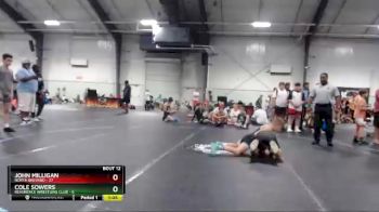 95 lbs Round 3 (8 Team) - Cole Sowers, Reverence Wrestling Club vs John Milligan, North Brevard
