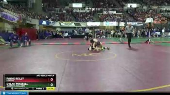 3rd Place Match - Dylan Mikesell, Jefferson (Boulder) vs Payne Reilly, Forsyth