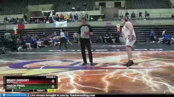 285 lbs Round 2 (4 Team) - Mason Pagel, Northfield vs Brady Gregory, New Prague