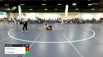120 lbs Consi Of 64 #2 - Trevor Anderson, WA vs Noah Michaels, NJ