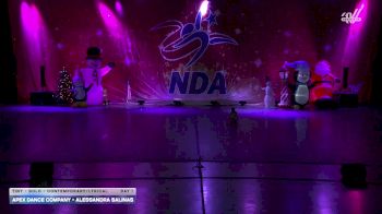 Apex Dance Company - Alessandra Salinas [2025 Tiny - Solo - Contemporary/Lyrical Day 1] 2025 NDA Houston Regional