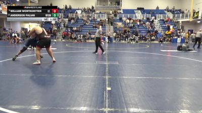 285 lbs R-16 - William Wortkoetter, St. Francis-NY vs Anderson Palian, Wyoming Seminary
