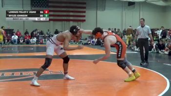 197 lbs 1st Place Match - Lorenzo Pellot-Vzquez, Roanoke College vs Myles Johnson, Ohio Northern
