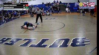 150-158 lbs Round 2 - Nathan Boyle, Independent vs Mason Swidzinski, Butler