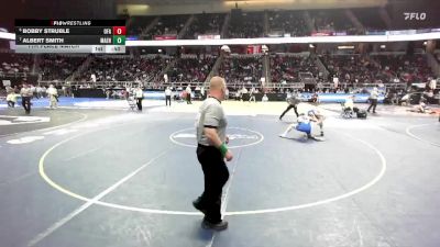 II-160 lbs 7th Place Match - Bobby Struble, Owego Free Academy vs Albert Smith, Maine Endwell