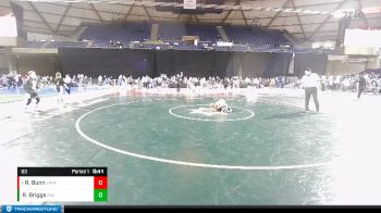 63 lbs Semifinal - Raiden Bunn, Victory Wrestling-Central WA vs Ryder Briggs, Maddogs Wrestling