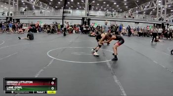 100 lbs Round 6 (8 Team) - Lane Gowl, Ohio Gold vs Herman Littleton, Full Circle