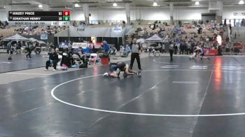 AA 190 lbs Cons. Round 1 - Kinzey Price, West High School vs Jonathan Henry, Clarksville High School