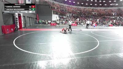 69 lbs Cons. Round 5 - Lincoln Wilichowski, Stanley-Boyd vs Ezekiel Gehring, Slinger