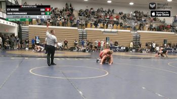 285 lbs Consi Of 16 #2 - Cy Kruse, Cornell vs Jake Fernandez, Southern Illinois