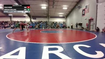 150 lbs Cons. Semi - Deegan Walling, Kelly Walsh vs Cole Nobs, Torrington