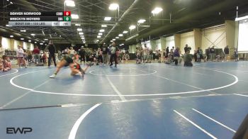 120 lbs Rr Rnd 1 - Denver Norwood, Cowboy Wrestling Club vs Breckyn Moyers, Shelton Wrestling Academy