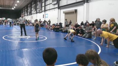 60 lbs Placement (4 Team) - Micha Huddleston, SLY FOX WRESTLING CLUB vs Luke Worall, GREAT BRIDGE WRESTLING CLUB
