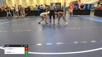112 lbs Quarterfinal - Don Lindsey, Central Valley vs Jimmy Green, Mount Lebanon