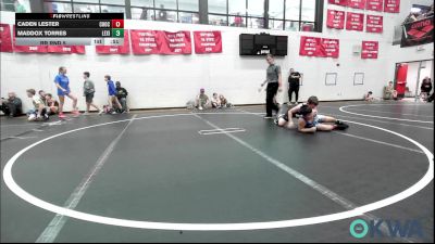 105 lbs Rr Rnd 5 - Caden Lester, Choctaw Ironman vs Maddox Torres, Lexington Wrestling Club