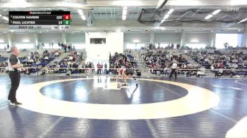 157 lbs Semifinal - Colton Havens, Cortland State vs Paul Lichter, St. John Fisher