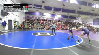 Boys 167 lbs Champ. Round 1 - Phillip Bush, Lassen Boys vs Dario Renteria-Quezada, Willows Boys