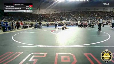 B5A-175 lbs Quarterfinal - Izaya Elix, Duncan vs Stetson Matheson, Pryor