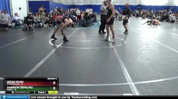 145 lbs Round 5 (8 Team) - Aidan Rush, CP Wrestling vs Darrion Depalmo, Forge