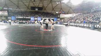 Boys 1B/2B 144 Cons. Round 3 - Addison Poole, Rainier vs Keagin Howell, Rainier