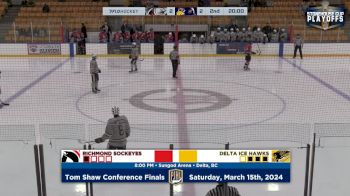 Replay: Home - 2025 Richmond vs Delta | Mar 15 @ 7 PM
